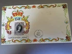 HONG KONG CHINA STAMPS RARE FIRST DAY COVER 1953 CORONATION UPSIDE DOWN