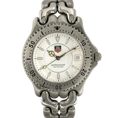 TAG HEUER Professional 200 WG1112-K0 White Case Size 36mm Used Watch #31031