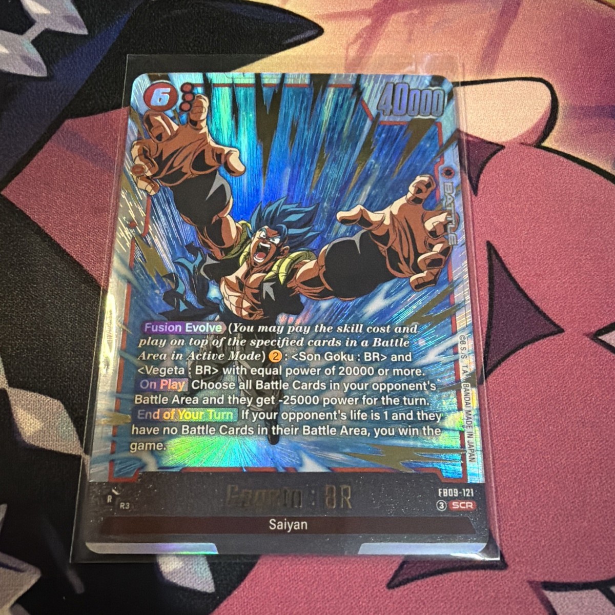Dragon Ball Super Card Game Gogeto BR SCR Foil FB09-121 | eBay
