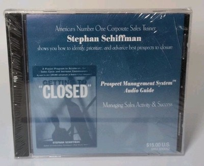 Getting To Closed Prospect Management System Audio Guide Sales Trainer CD NEW