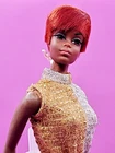 LOVELY FULLY FUNCTIONING! MATTEL TALKING JULIA DOLL #1128 IN ORIGINAL JUMPSUIT