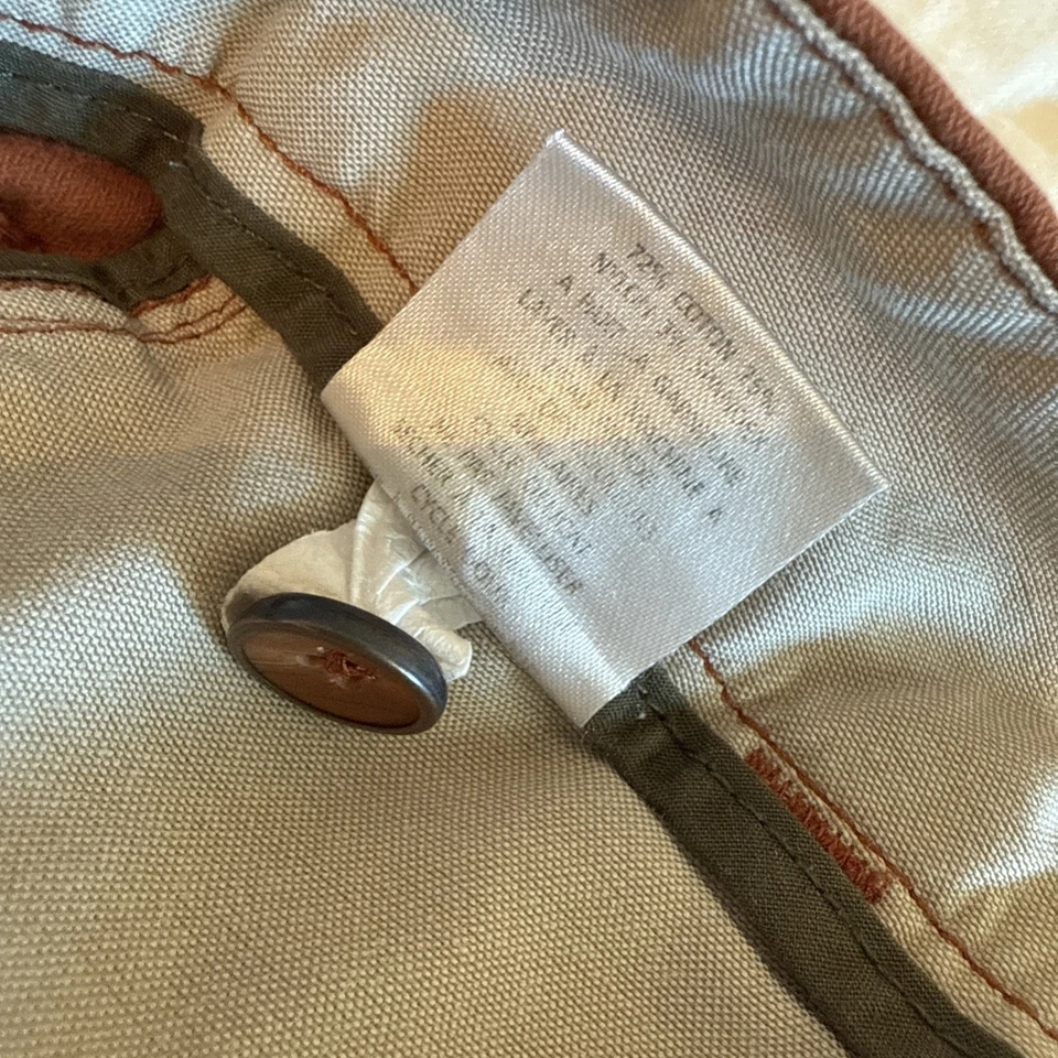 Horny Toad Pants Womens 10 Orange Elsa Straight Cotton Nylon Hiking Outdoors - Image 4 of 4