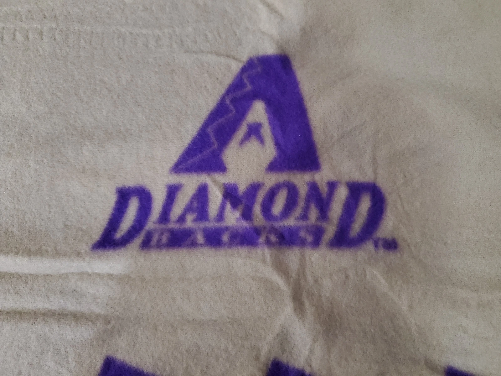 NEW AZ Diamondbacks 59" x 43" Fleece  Throw Picnic Blanket -- Dbacks 2006 SGA