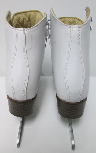 Riedell White Figure Ice Skates - Picture 4 of 8