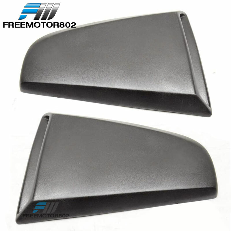 Fit 03-08 Nissan 350Z PU Rear Window Louvers Covers Side Quarter