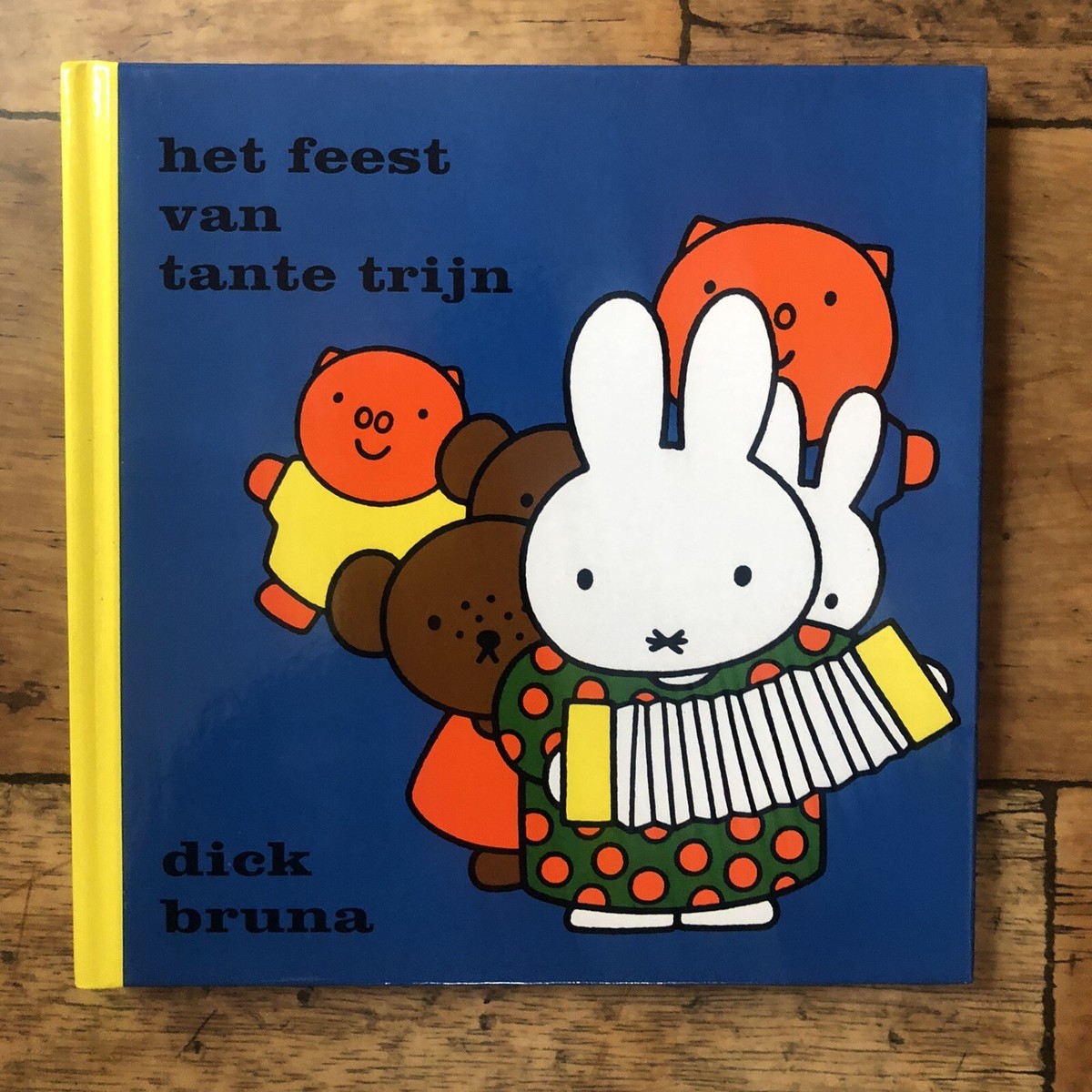 Vintage Set Of 3 Miffy Hardback Books By Dick Bruna In Dutch