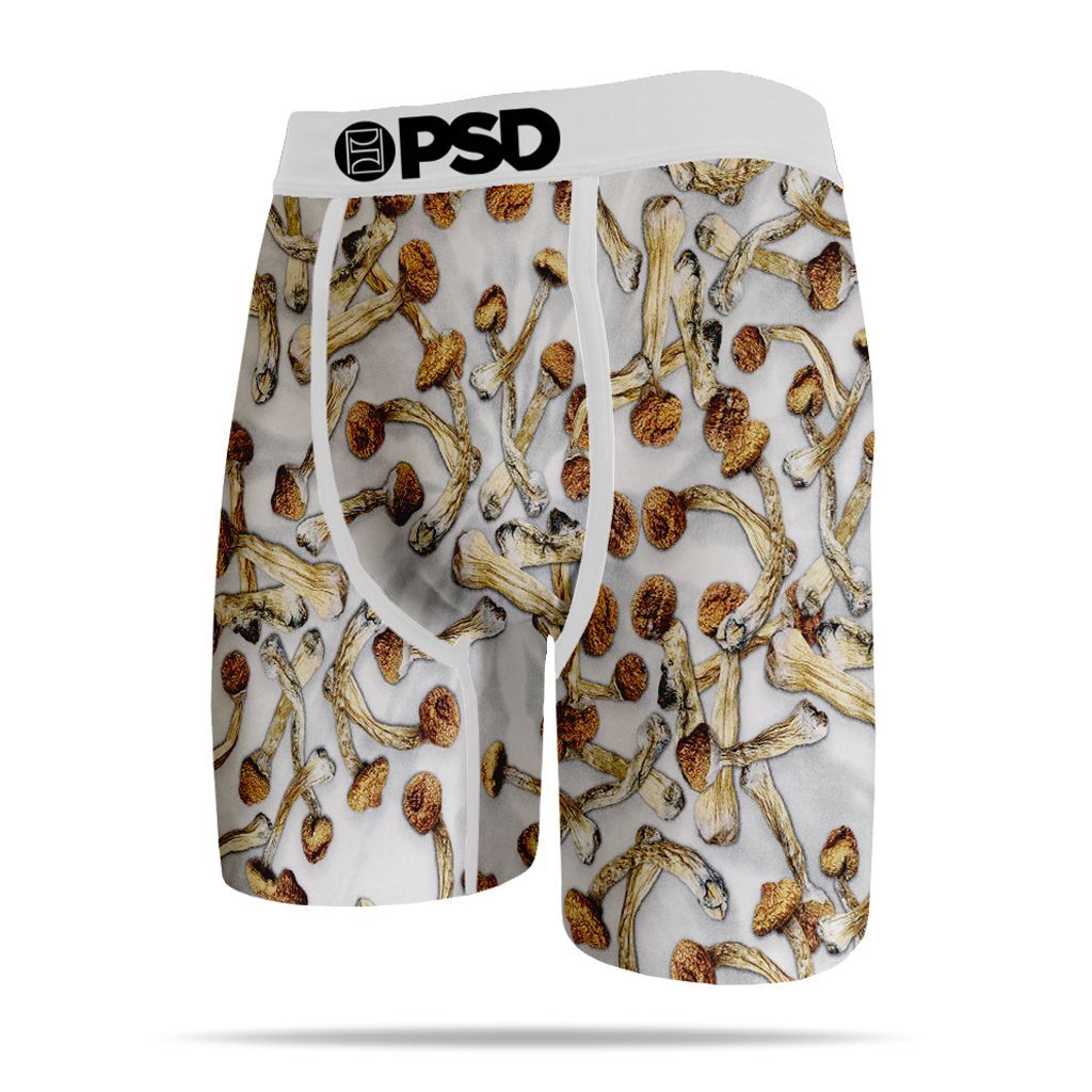 Мужские трусы-боксеры PSD White Magic Mushrooms - 2XL