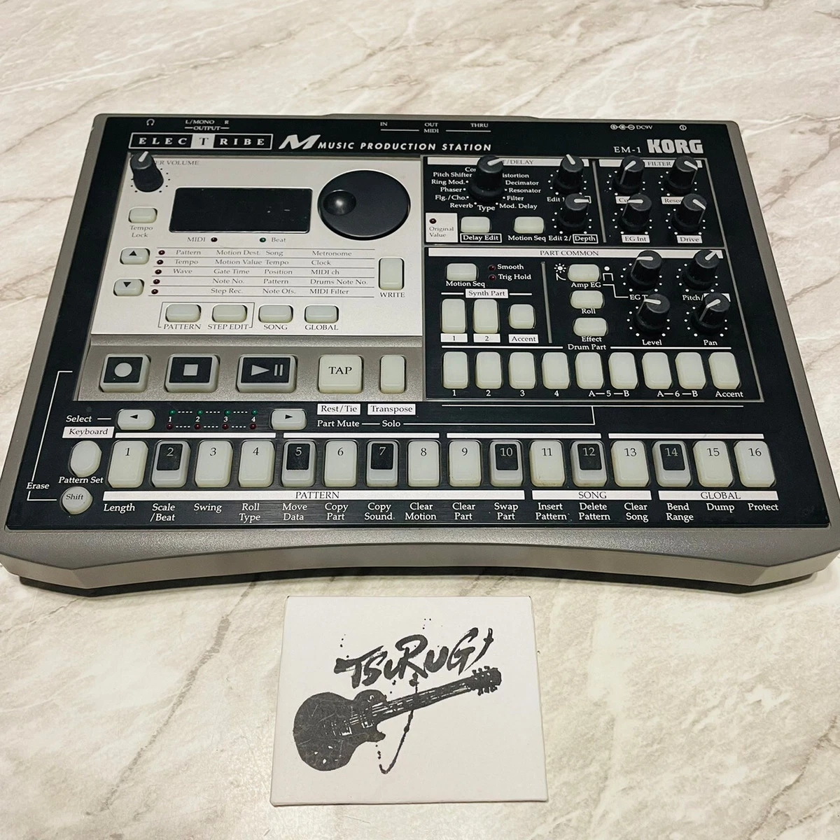 EM-1 Korg Electribe Analog Modeling Synth Sequencer EM 1 Body Only