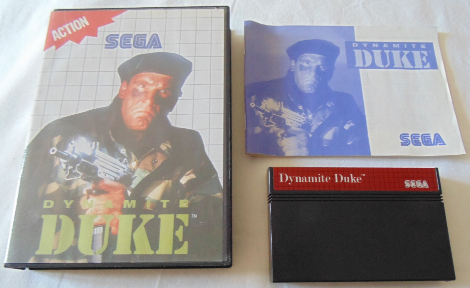 dynamite duke authentique version originale sega master system complet