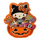 Hello Kitty Painted Wooden Halloween Holiday Picture Art Decoration