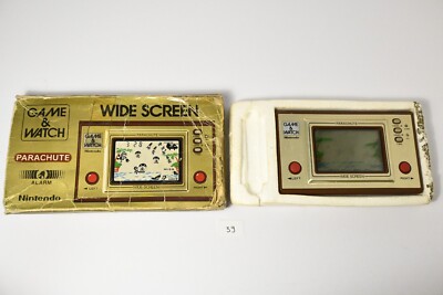 Vintage Boxed Nintendo Game And Watch electronic console Parachute