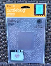 Anna Griffin CALLIGRAPHY Frame Embossing Folder 5" x 7"
