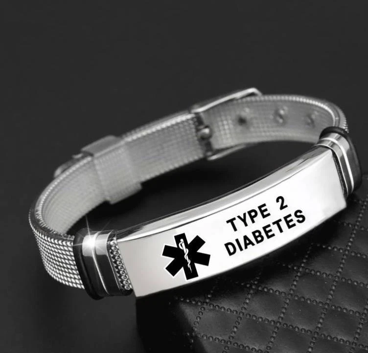 SOS Notfall Armband  für Diabetes/Epilepsie/Alzheimer/Asthma - Bild 4 von 4