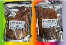 Dehydrated NATURAL USA made CHICKEN BREAST JERKY for DOGS 1 Ingredient 