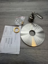 Signature Hardware 477075 Gunther Valve Trim Only Brushed Nickel *Scratches*