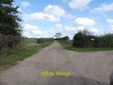 Photo 6x4 Track to Fen Lodge Cat's Common  c2022
