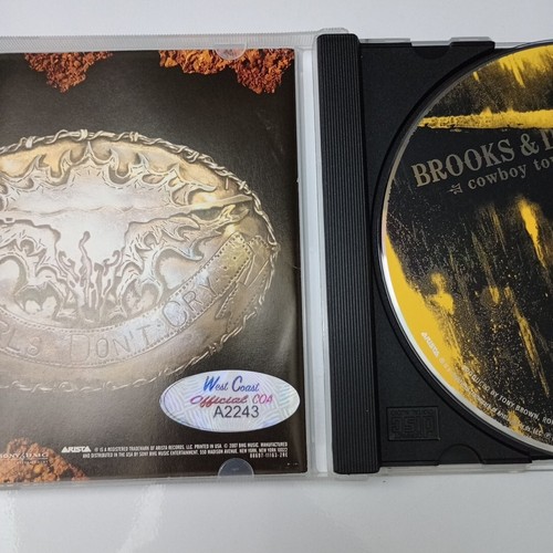 Brooks And Dunn Cowboy Town signed Autogramm CD mit COA Proof Country Musik - Bild 7 von 8