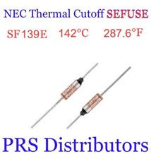 SF139E SEFUSE Cutoffs NEC Thermal Fuse 142 C 287.6 F 250V 10A New USA SELLER