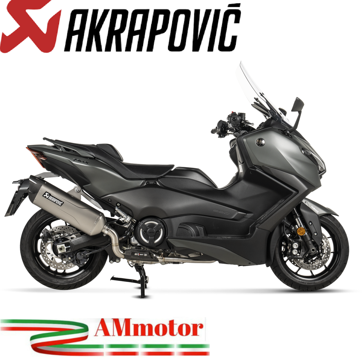 Complete Exhaust Akrapovic Yamaha T-Max 560 2025 Motorcycle Racing