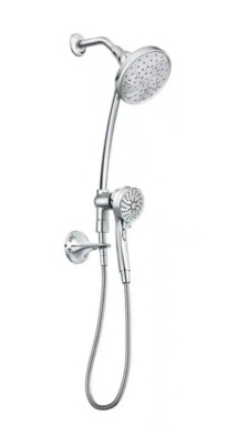 MOEN 28586 Attract 6-spray Dual Shower&Slidebar  Wall Mount 1.75 GPM in Chrome