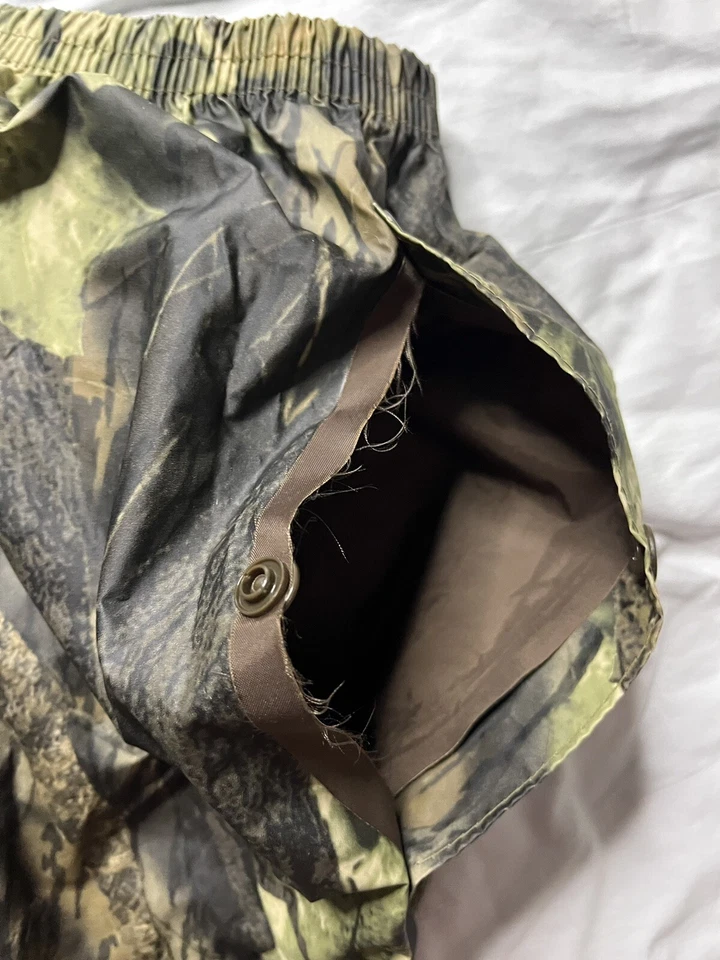 Columbia Mossy Oak Pants Men’s XL Camo Nylon Water Proof Rain Hunting Outdoors - Image 4 of 4