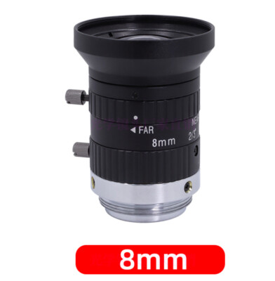 5 million industrial camera lens 8 12 16 25 35 50 machine vision C-mount 2/3''