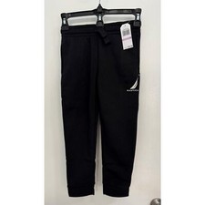 Nautica Boys' Size 6 Black Jogger Sweatpants