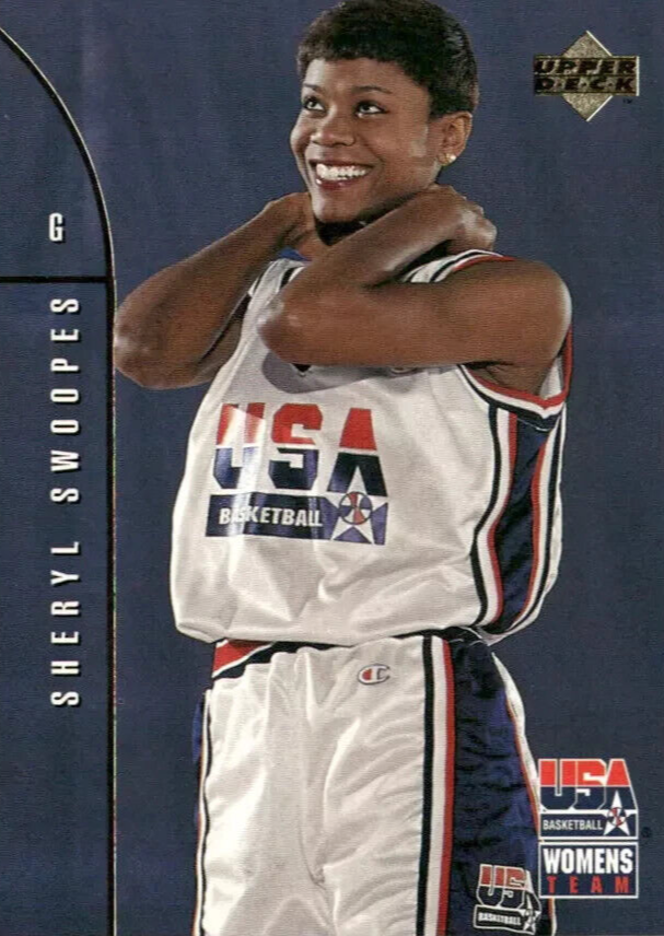 1994 Cheryl Swoopes Upper Deck USA Women's Team RC #84-MT