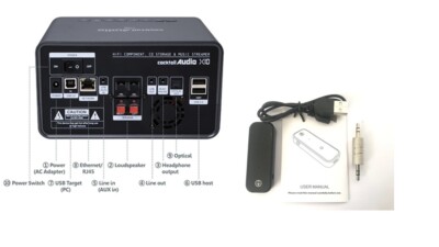 Stereo Bluetooth Sender und Empfänger für Cocktail Audio X10 oder X12
