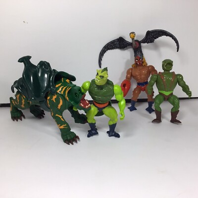 1981 Vintage He-Man Masters Universe Action Figures Lot Rare MOTU