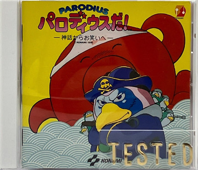 Parodius da! Soundtrack CD Konami 1990 Japan
