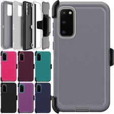 For Samsung Galaxy S20/S21 Ultra/S22 Plus Shockproof Case Cover Belt Clip Holder