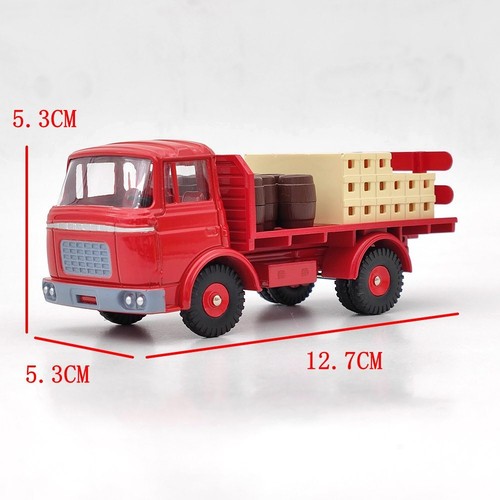 Atlas Dinky toys 588 Plateau Brasseur Berliet GAK Camion Red Diecast Models - Picture 6 of 8