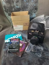 Vintage Promotional TIME Magazine 35MM Film Camera & Black Case/original New 
