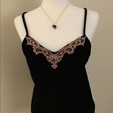 DELICATES Camisole V Neck Adjustable Straps Size M