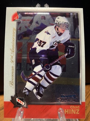 1998-99 Bowman Chrome CHL Chad Hinz #80 50th Anniversary ***13/50***