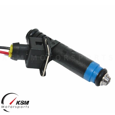 Set Of 8 - KSM Motorsports 850cc Fuel Injectors EV1 Connector, Flow Matched For LS1 LT1 LSX V8, E85/Gas Compatible