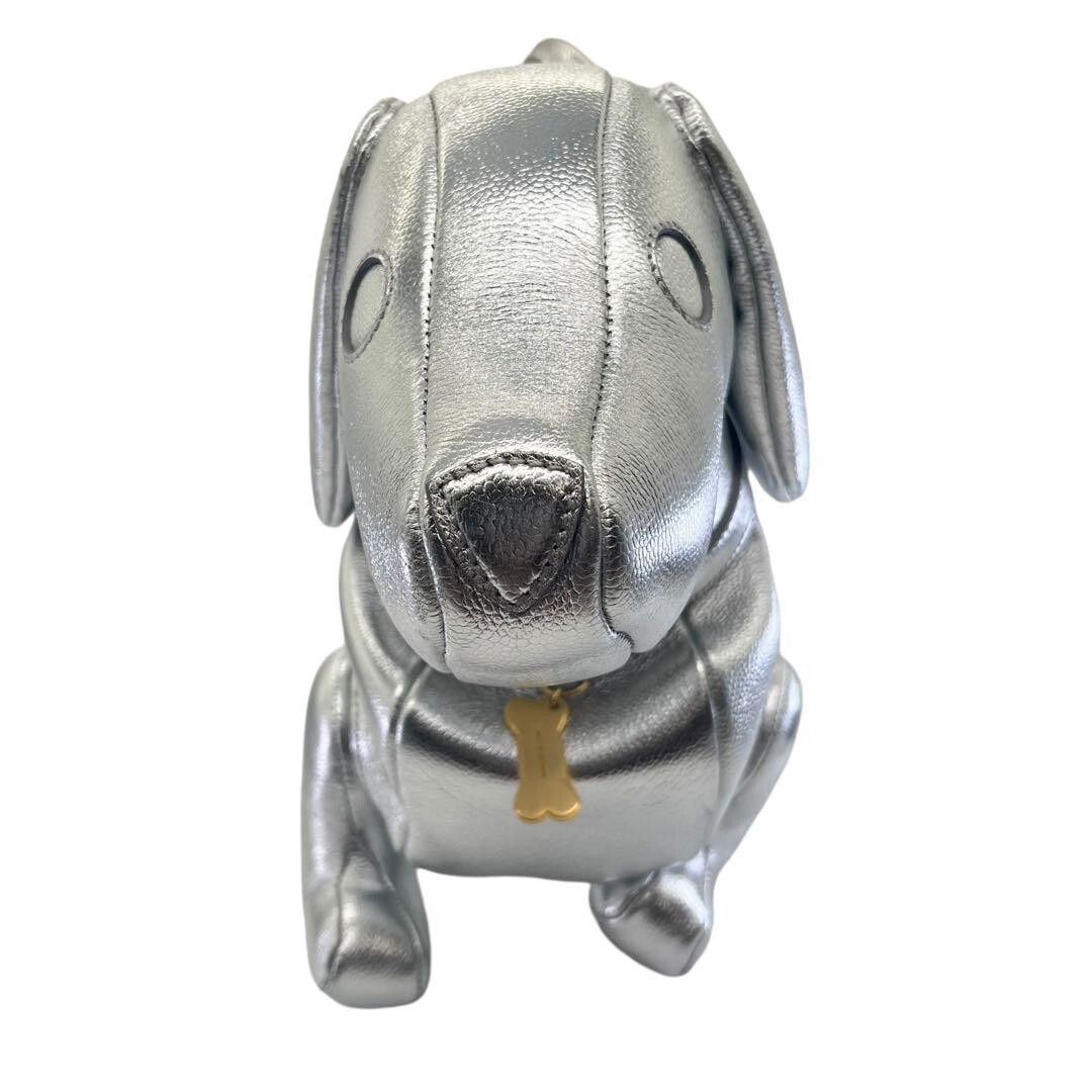 【美品】トムブラウン　ヘクター　ハンド　トートバッグ　犬　シルバー　ドッグ THOM BROWNE - レア⭐︎トムブラウン THOMBROWNE. 愛犬 ヘクター
