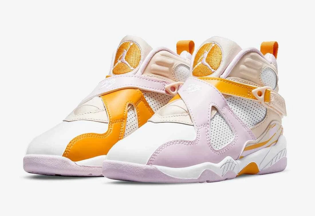 Air Jordan 8 Retro PS Orange Pearl/Arctic Pink 580529-816 Grade