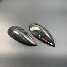 Carbon Fiber Tank Slider Cover For Kawasaki Ninja 650 Z650 Storage Protection