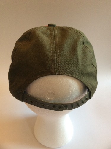BSA Ball Cap Hat Boy Scouts America Khaki Green Red Plaid Halloween Costume - Picture 3 of 6
