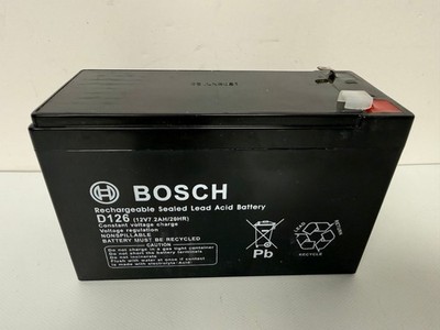 BOSCH D126 STANDBY BATTERY 12V 7Ah RECHARGEABLE SEALED BATTERY NEW OPEN BOX