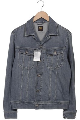 Lee Jacke Herren Anorak Jacket Kurzmantel Gr. M Baumwolle Blau #aye243q