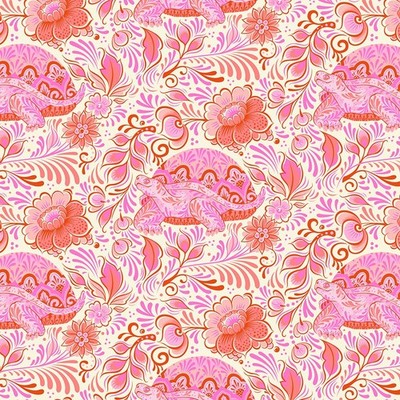 Besties No Rush Blossom  Tula Pink Fabric BTY x43 wide Free Spirit