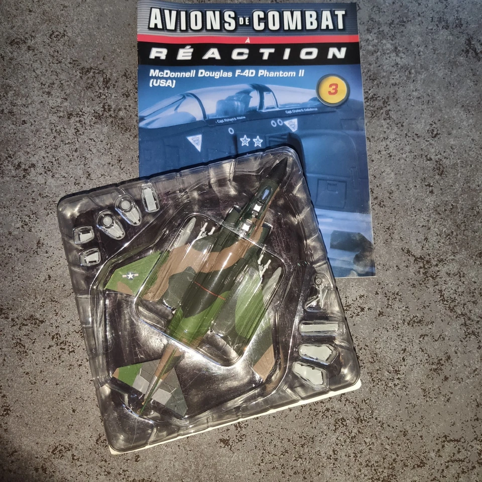 Altaya 1/72 avion mcdonnell douglas f-4d phantom II +LIVRET 3 - Photo 1/1