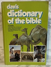 J D Davis Dictionary of the Bible Hardback - VG 4th Revised Edition