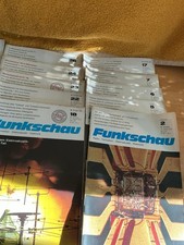 Funkschau Zeitschrift 1970er Jahre Verschiedene Ausgaben Konvolut Sammlung