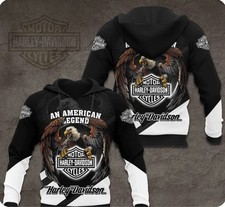 Personalized Harley Racing Davidson 3D Hoodie , Unisex Adults S-5XL