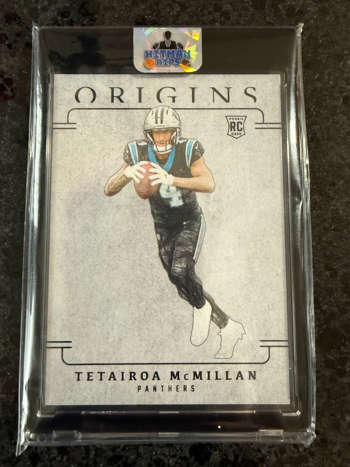 Tetairoa McMillan 2025 Panini Origins #20 Blank Slate Rookie RC