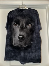 The Mountain Black Labrador Tie Dye All Over Print 2011 Size XL
